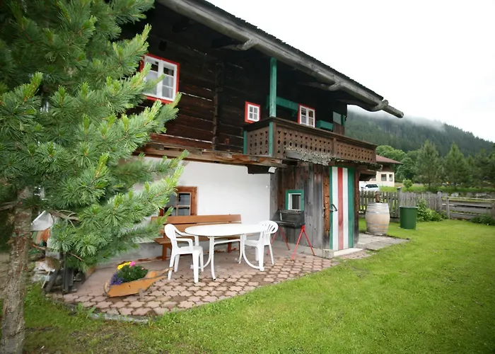 Alpehytte Abendstille