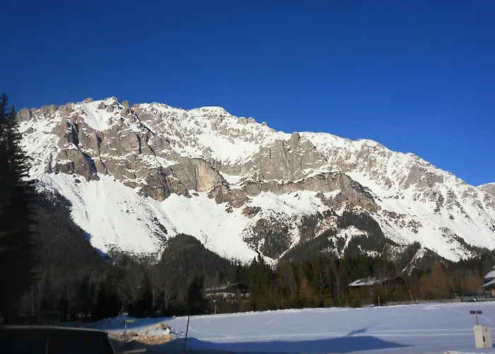 Alpehytte Abendstille Ramsau am Dachstein