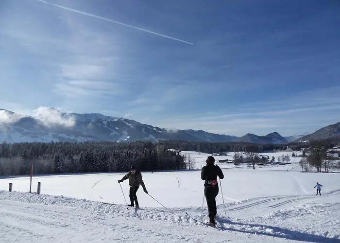 Alpehytte Abendstille *