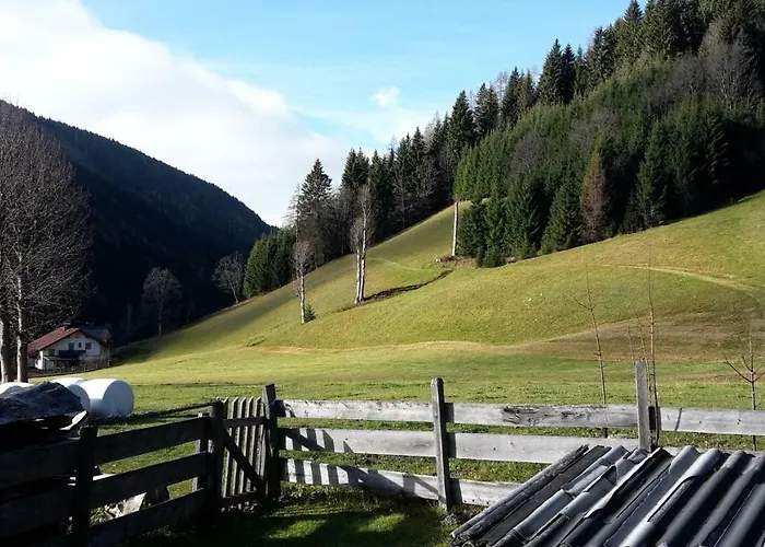 Abendstille Alpehytte